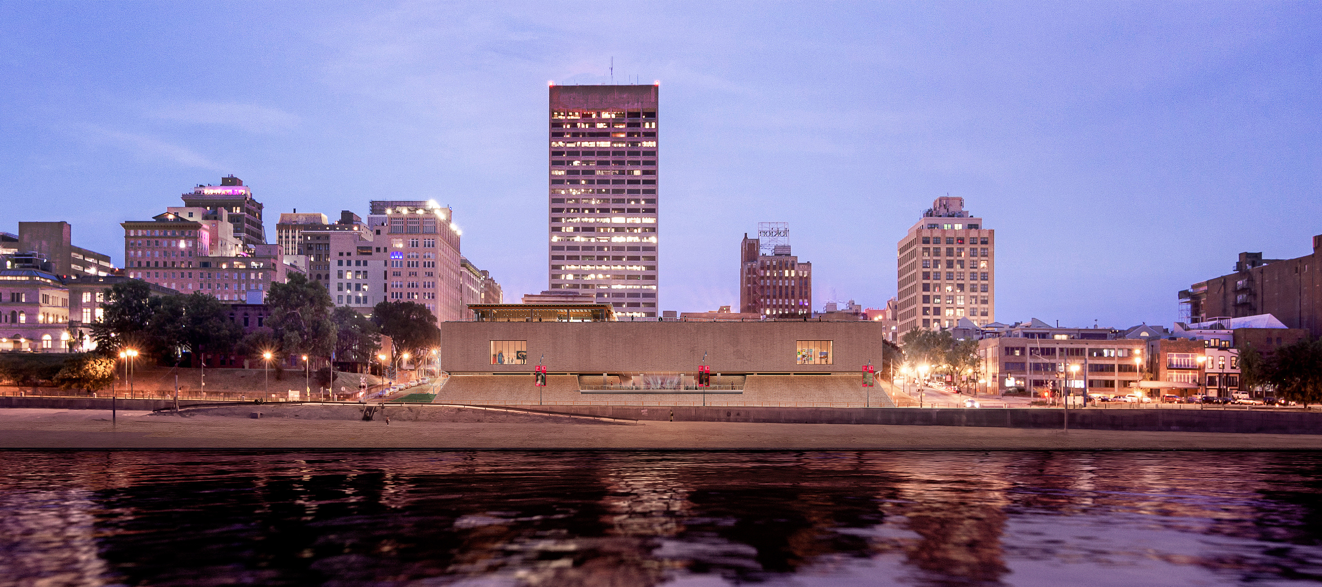 Riverside Evening